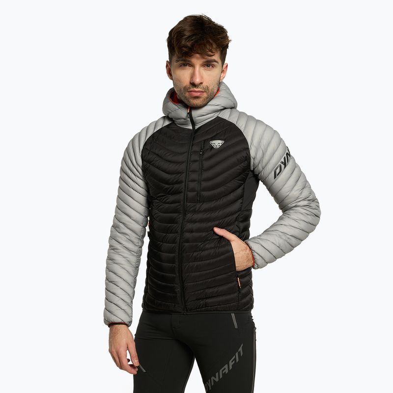 Men's DYNAFIT Radical Dwn RDS Hood skit jacket grey 08-0000070914