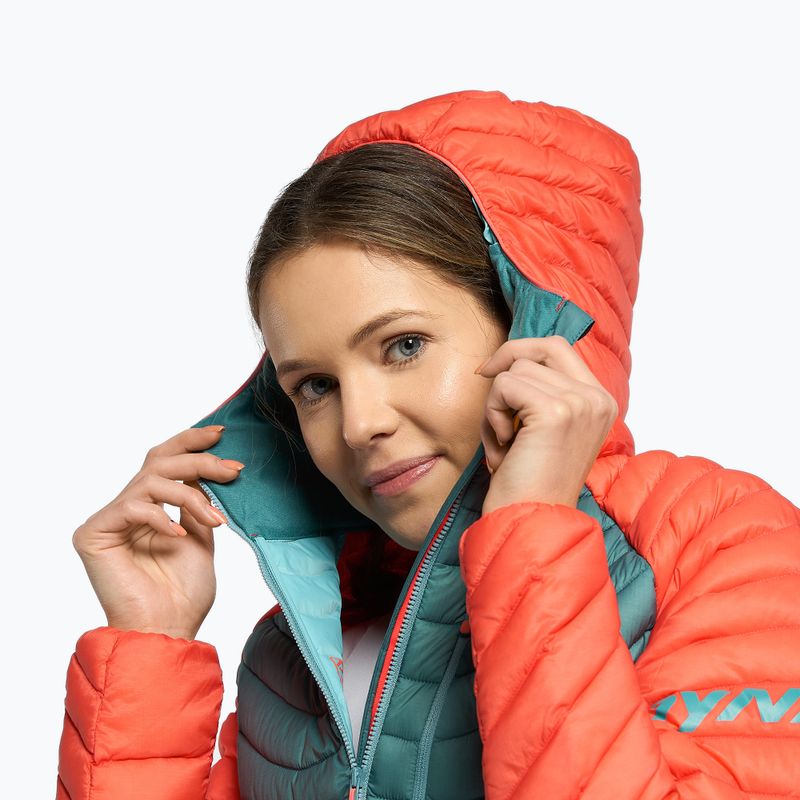 DYNAFIT women's skit jacket Radical Dwn RDS Hood orange 08-0000070915 5