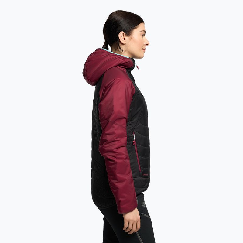 Women's DYNAFIT Radical 3 PRL Hood skit jacket red 08-0000071361 3
