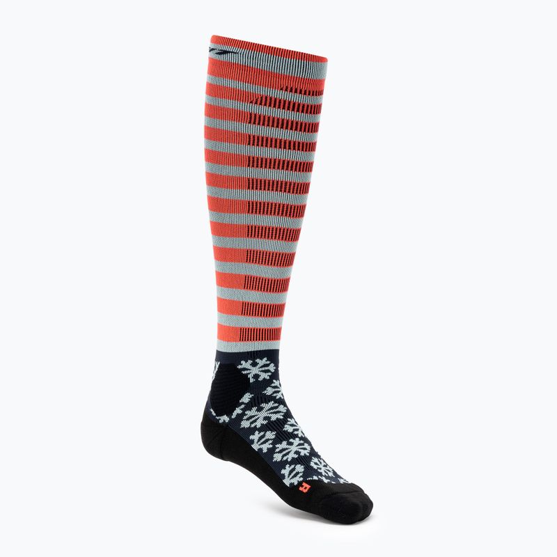 DYNAFIT FT Ski Socks Graphic marine blue/flag 3