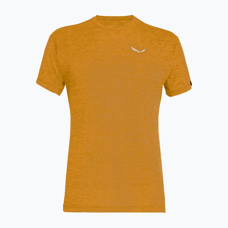 Men's Salewa Puez Melange Dry gold T-shirt 4
