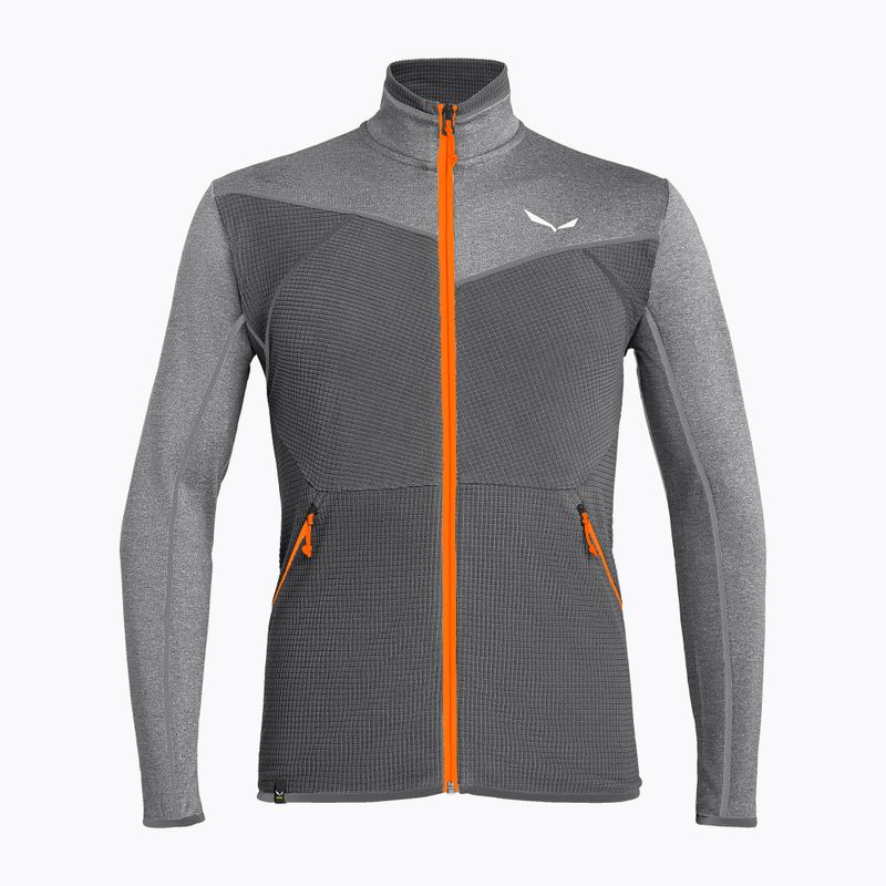Men's Salewa Puez Hybrid PL FZ fleece sweatshirt grey 00-0000027388 4