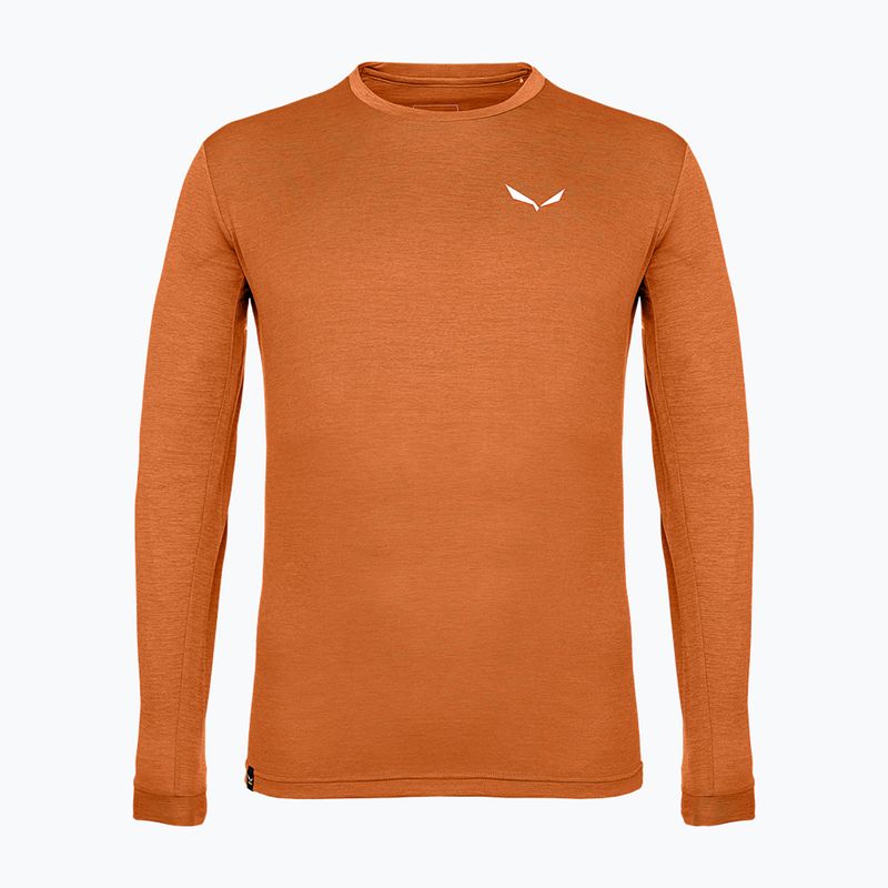 Salewa men's trekking shirt Puez Melange Dry orange 00-0000027453 4