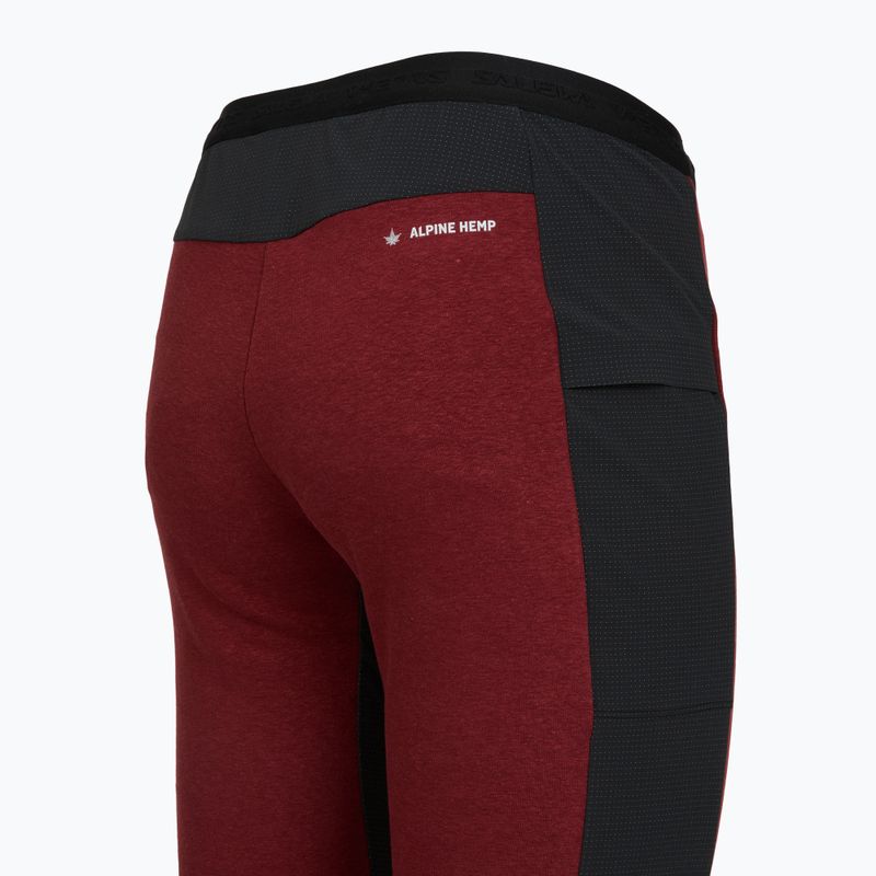 Salewa Lavaredo Hemp Train women's trekking trousers syrah/0910 3
