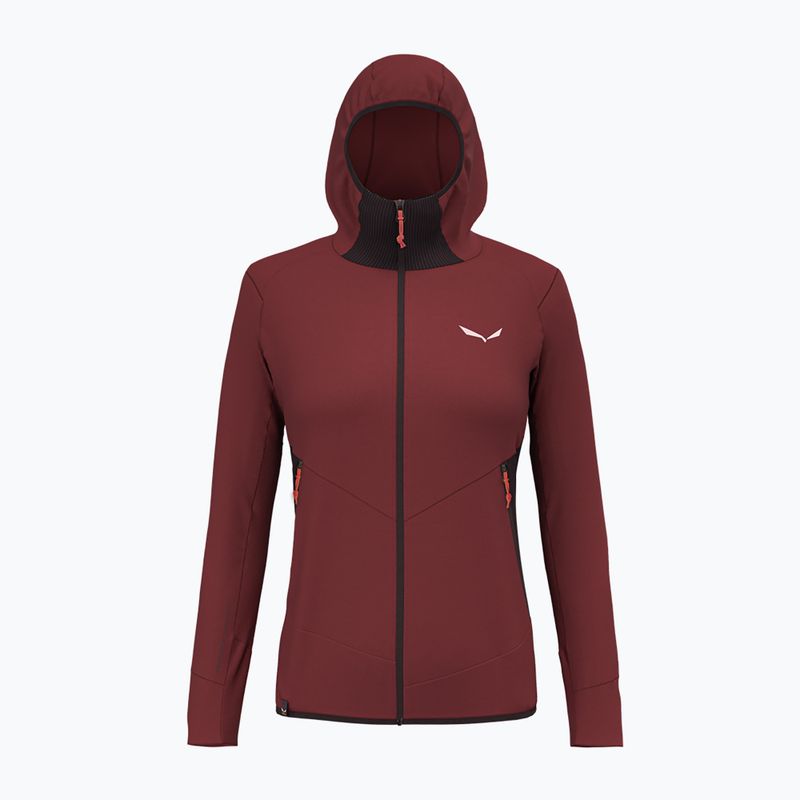 Salewa women's trekking sweatshirt Lavaredo Hemp Hooded red 00-0000028238 8