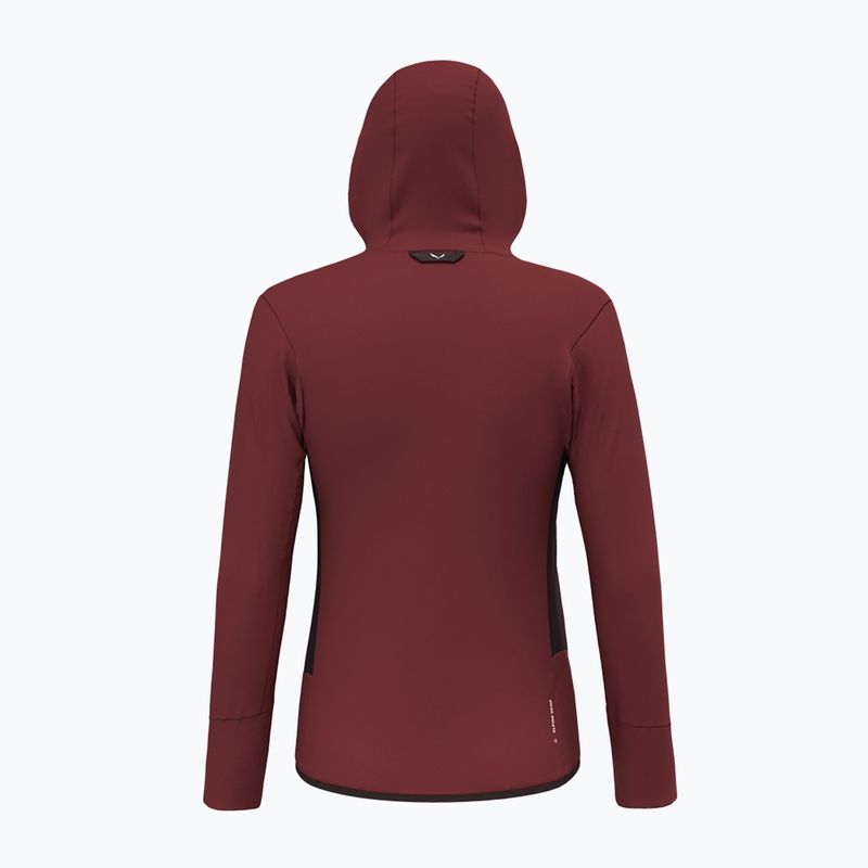 Salewa women's trekking sweatshirt Lavaredo Hemp Hooded red 00-0000028238 9