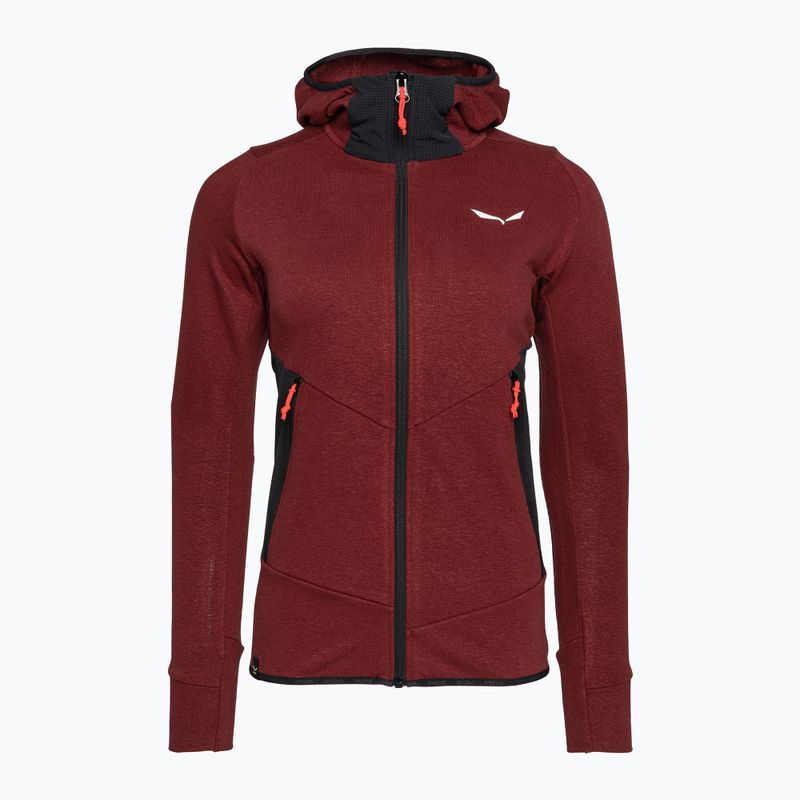 Salewa women's trekking sweatshirt Lavaredo Hemp Hooded red 00-0000028238 3