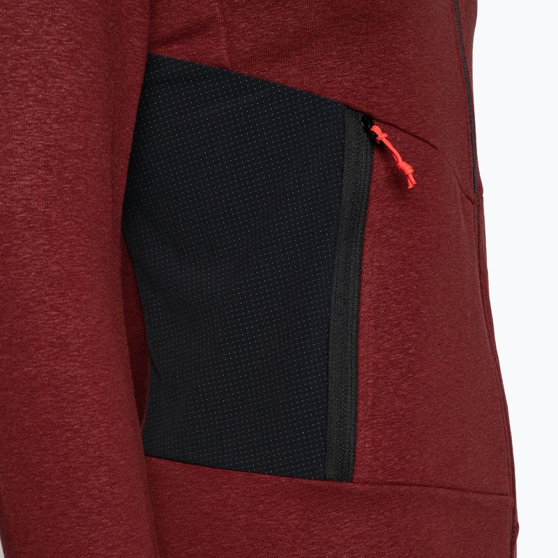 Salewa women's trekking sweatshirt Lavaredo Hemp Hooded red 00-0000028238 6