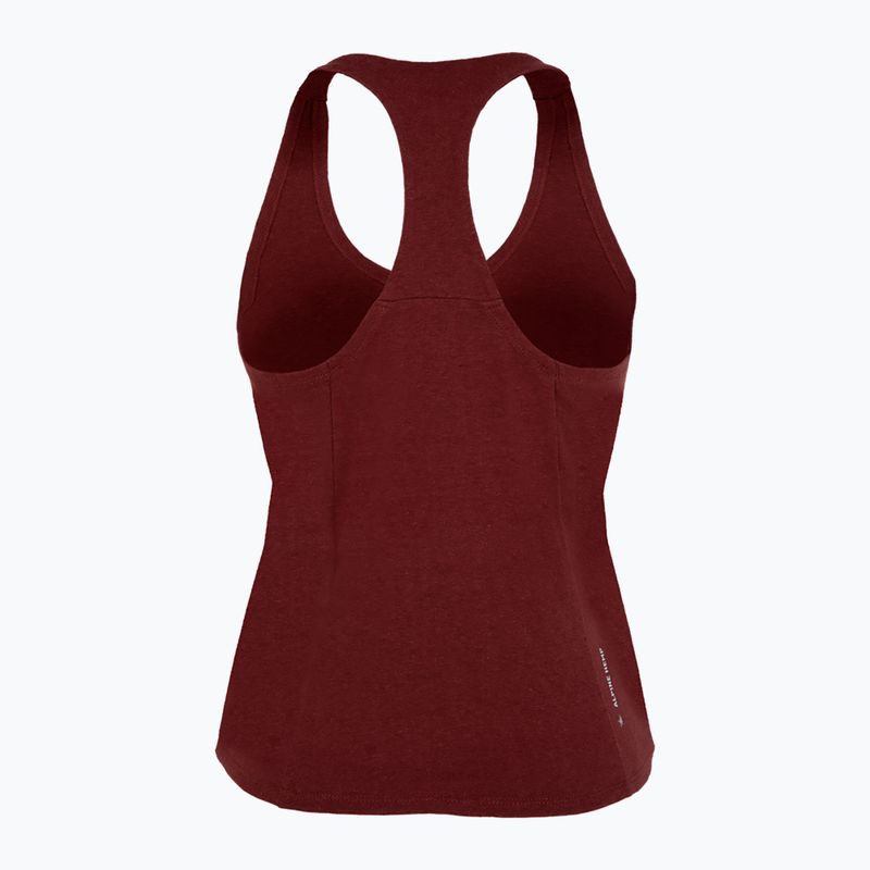 Salewa women's climbing shirt Lavaredo Hemp Crop Tank red 00-0000028369 6
