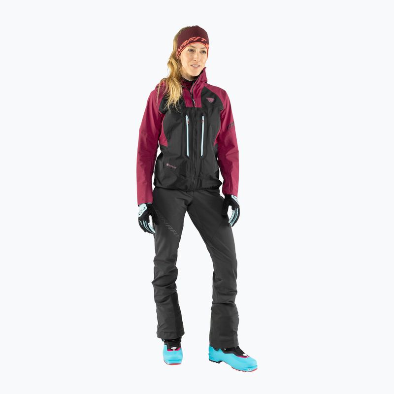 DYNAFIT TLT GTX women's skit jacket black/purple 08-0000071635