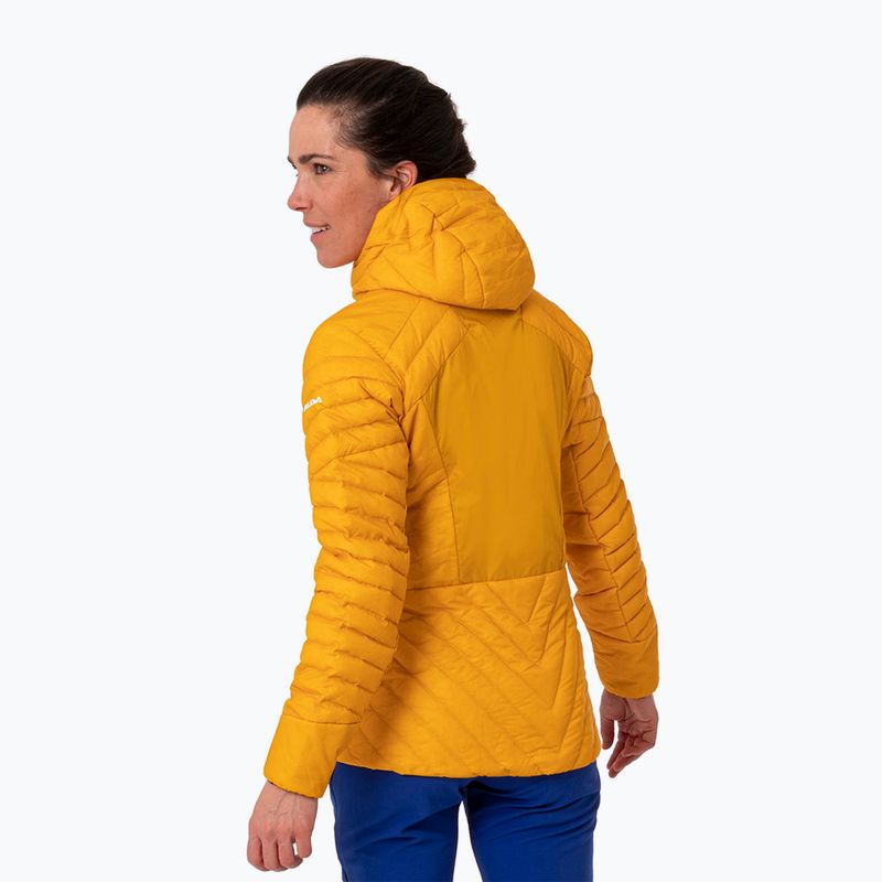 Salewa women's down jacket Ortles Hyb Rds Dwn gold 3