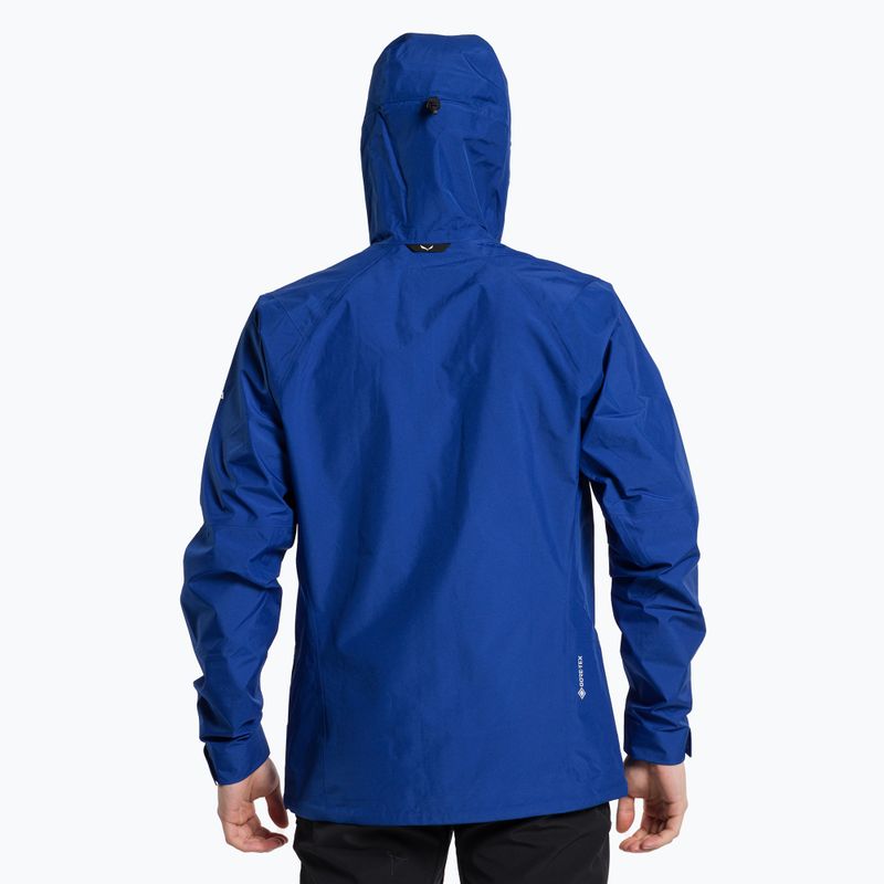 Salewa men's Puez GTX Paclite rain jacket blue 00-0000028476 3