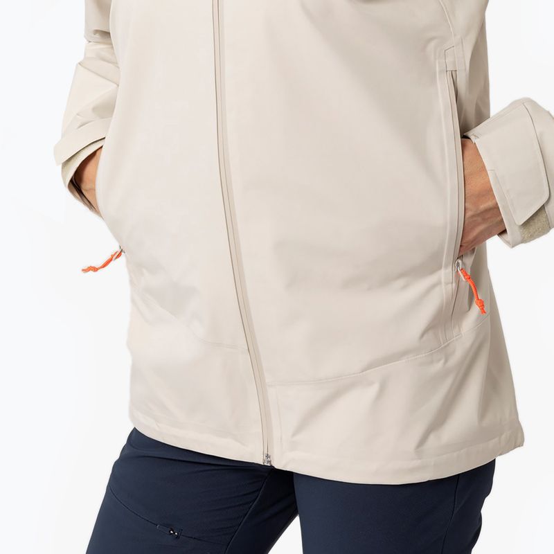 Salewa Puez GTX Paclite women's rain jacket beige 00-0000028477 6