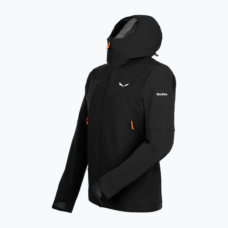 Salewa men's softshell jacket Sella DST black 00-0000028468 5