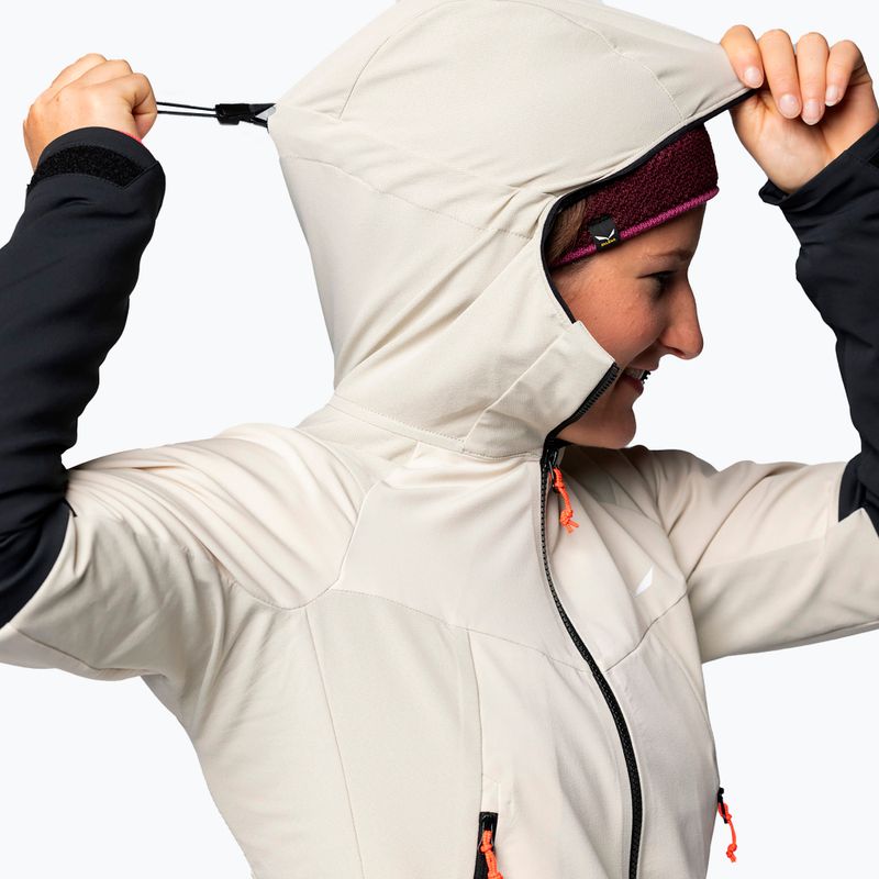 Salewa women's softshell jacket Sella DST beige 00-0000028469 3