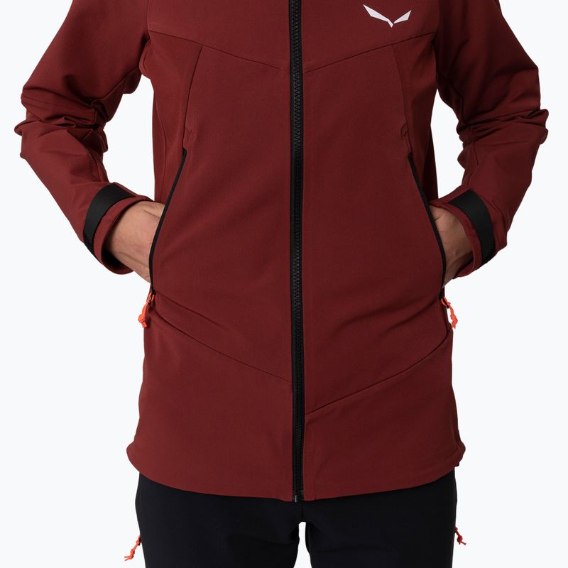 Salewa women's softshell jacket Sella DST syrah 4