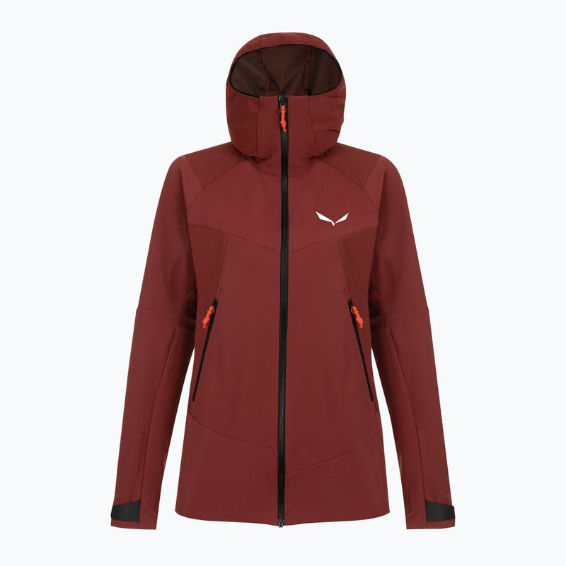 Salewa women's softshell jacket Sella DST syrah 7