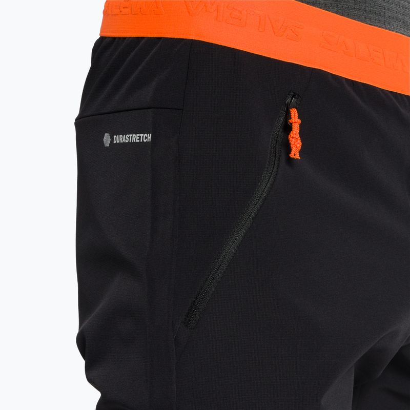 Salewa men's softshell trousers Sella DST Lights black 00-0000028474 4