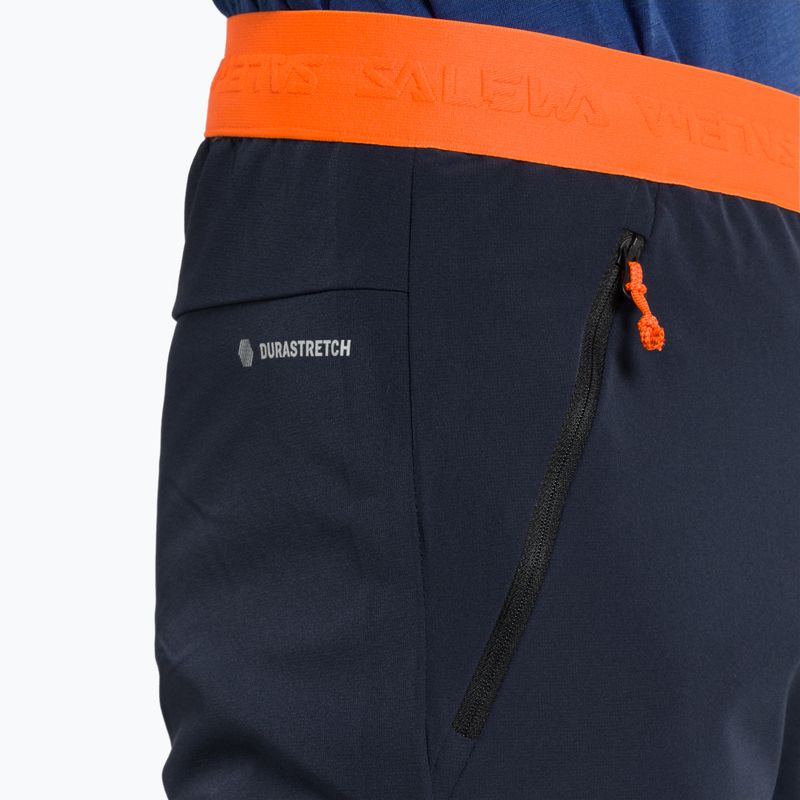 Salewa men's softshell trousers Sella DST Lights navy blue 00-0000028474 4