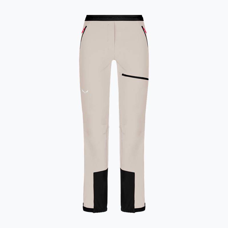 Salewa women's softshell trousers Sella DST Lights oatmeal 10