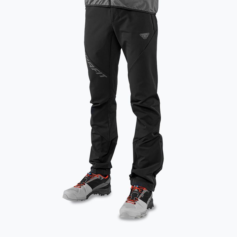 Men's DYNAFIT Transalper Pro trekking trousers black out