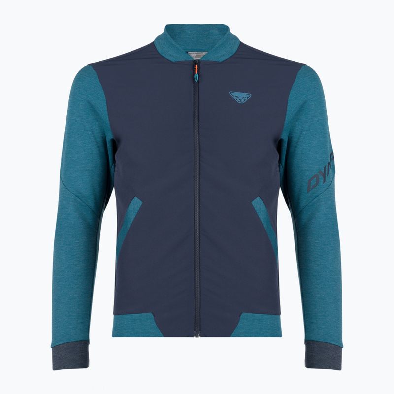 Men's DYNAFIT 24/7 PTC Varsity ski jacket mallard blue 3