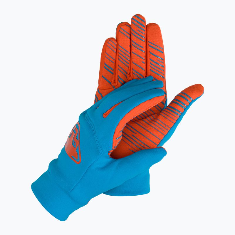 DYNAFIT Upcycled Thermal ski glove blue-red 08-0000071369