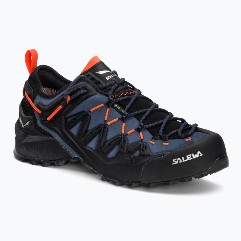 Salewa men's Wildfire Edge GTX approach shoe navy blue 00-0000061375