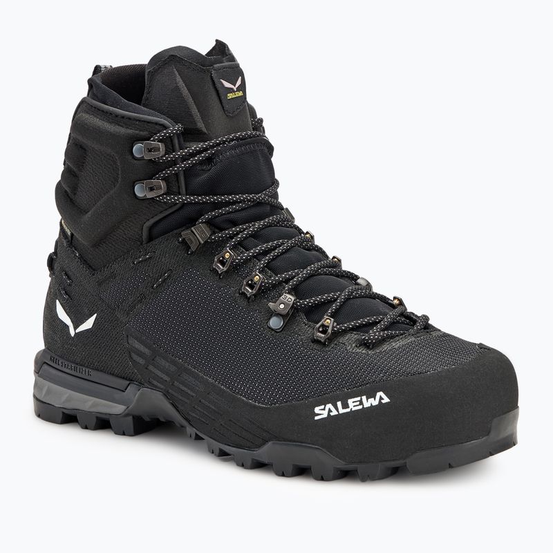 Men's trekking boots Salewa Ortles Edge Mid GTX black/ black