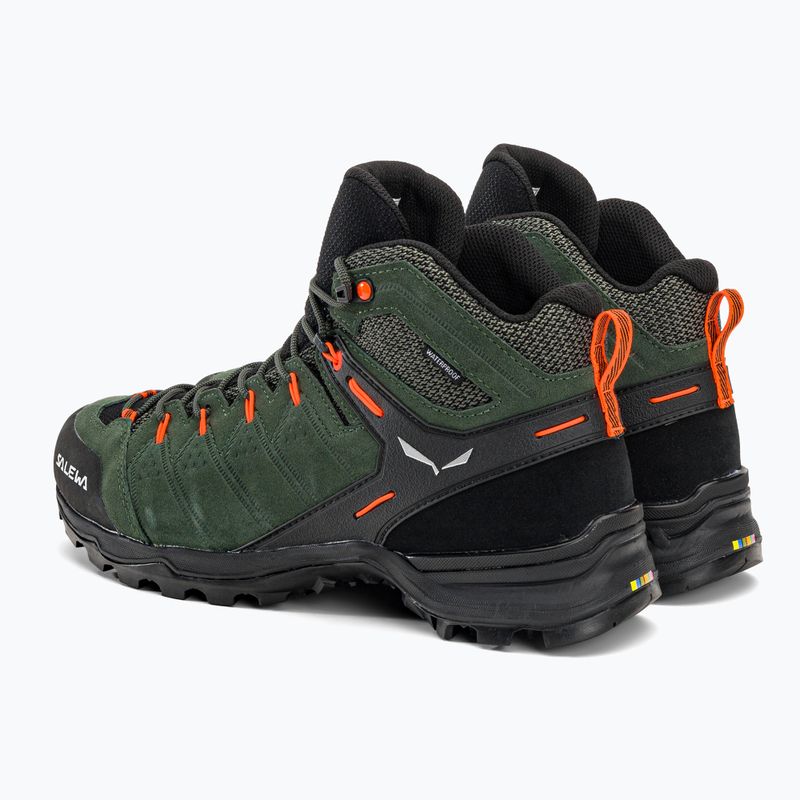 Men's trekking boots Salewa Alp Mate Mid WP green 00-0000061384 3