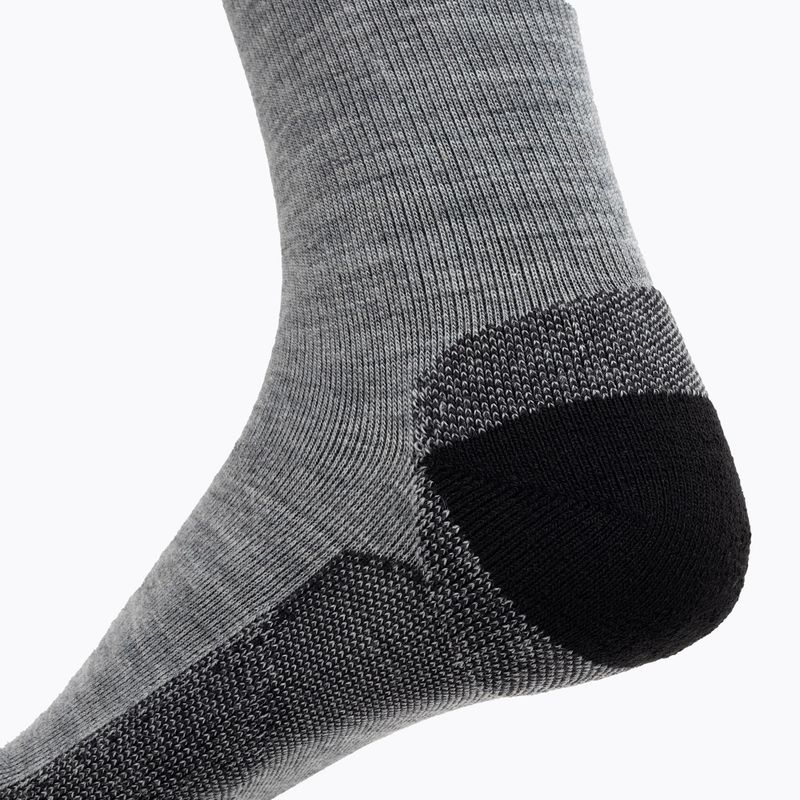 Women's trekking socks Salewa MTN TRN AM Crew grey 00-0000069032 4