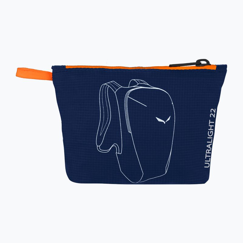 Children's urban backpack Salewa Ultralight 22 l blue depth 3