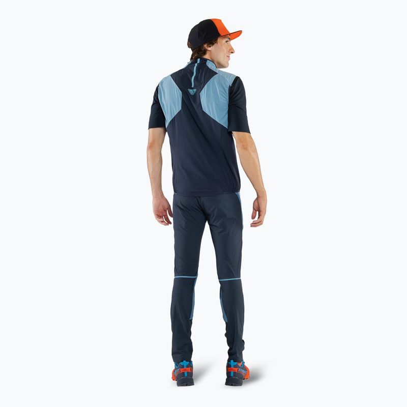 DYNAFIT Traverse men's sleeveless Dynastretch storm blue 3