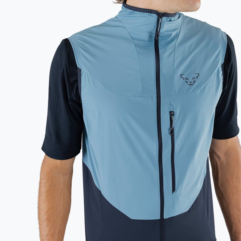 DYNAFIT Traverse men's sleeveless Dynastretch storm blue 4