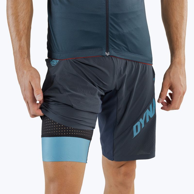 DYNAFIT Ride Light 2IN1 men's cycling shorts blueberry storm blue 4