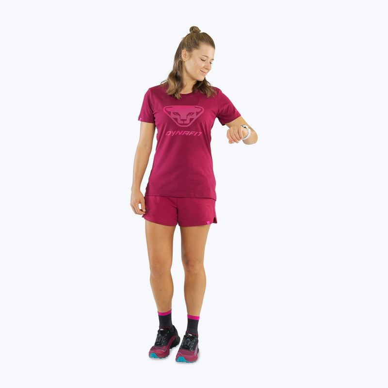 DYNAFIT Women's T-shirt Graphic Co beet red 2