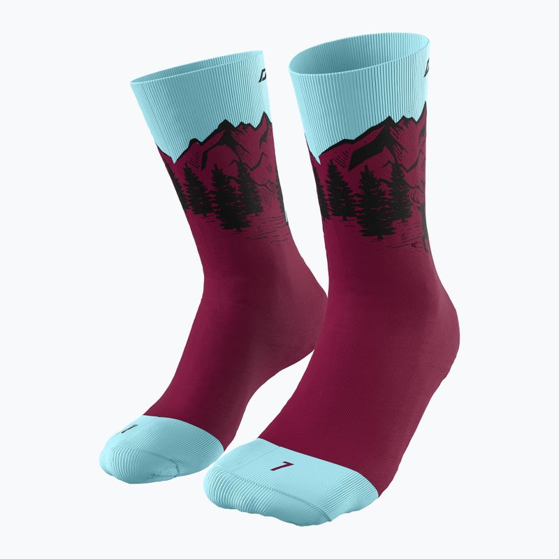 DYNAFIT Stay Fast running socks red 08-0000071526