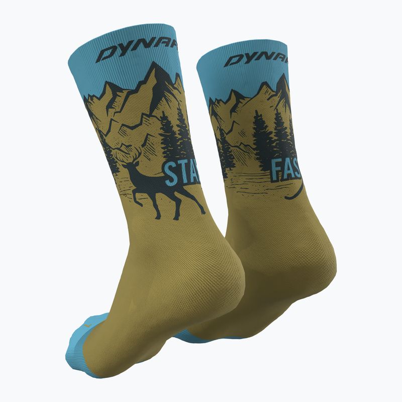 DYNAFIT Stay Fast green running socks 08-0000071526 2