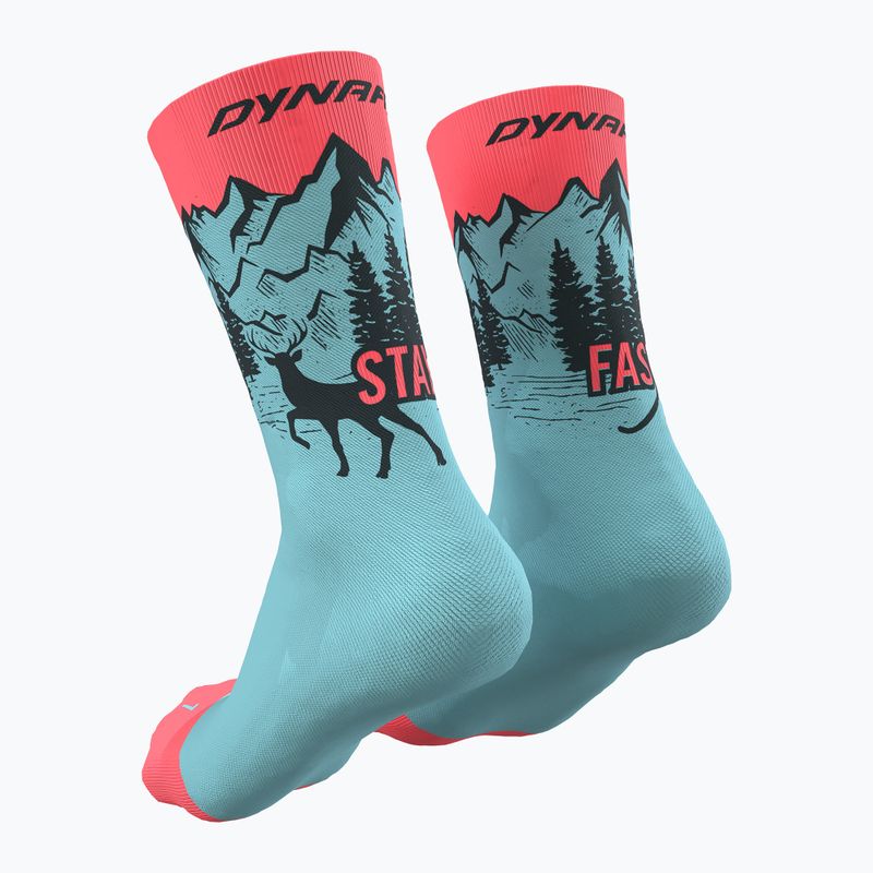 DYNAFIT Stay Fast light blue running socks 08-0000071526 2