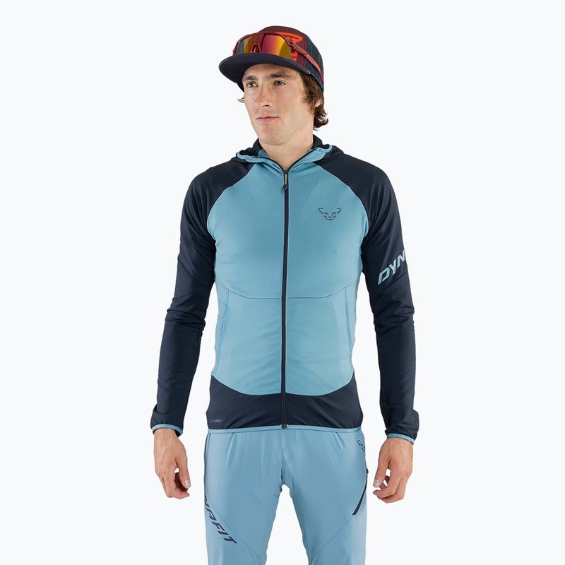 Men's DYNAFIT Transalper Light Polartec Hoody blueberry storm blue
