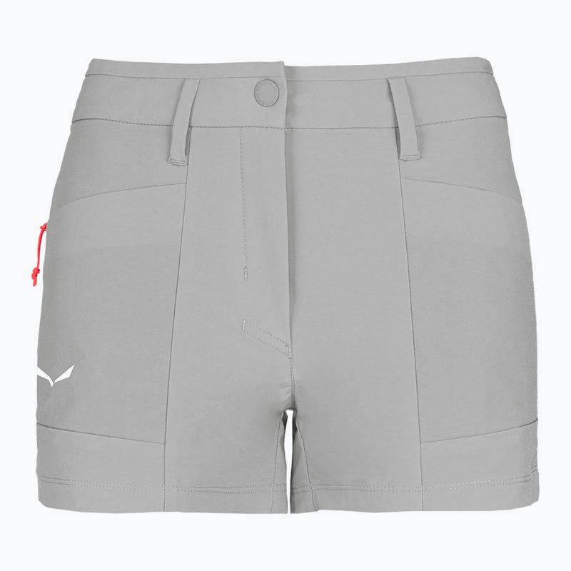 Salewa women's hiking shorts Puez DST Cargo grey 00-0000028315