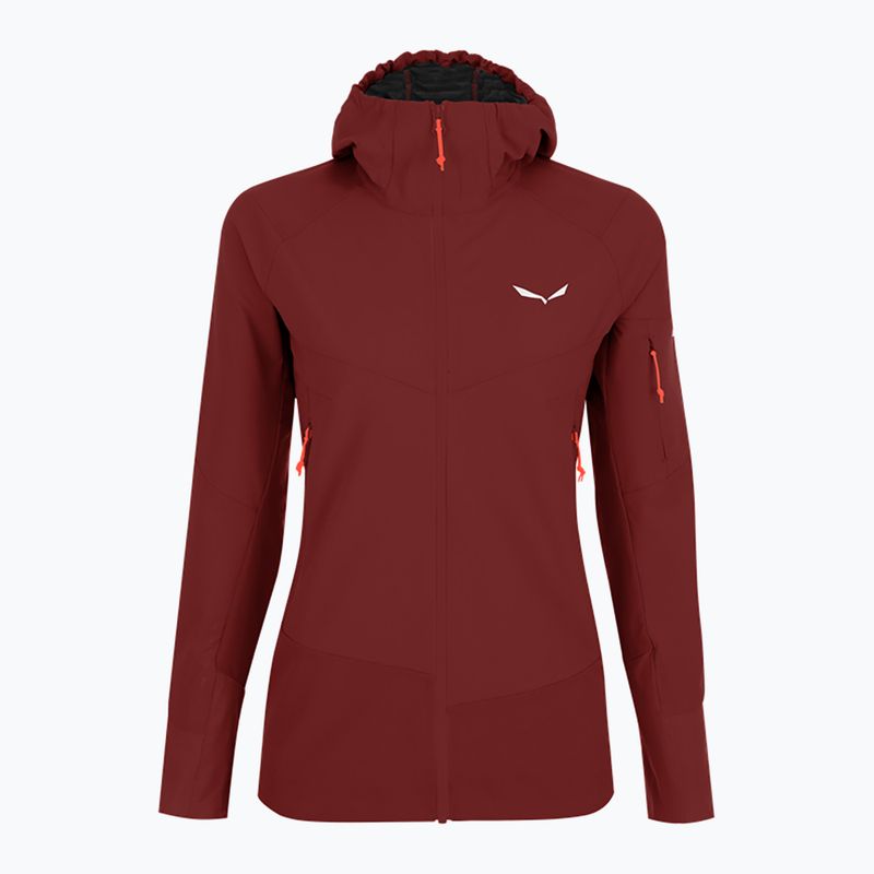 Salewa women's softshell jacket Agner DST burgundy 00-0000028301 10