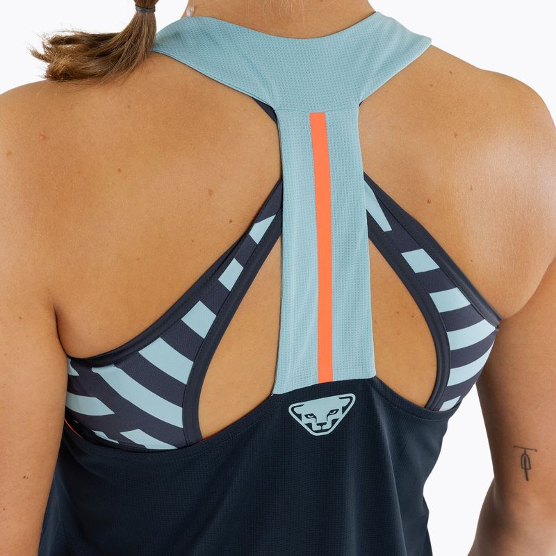 Women's DYNAFIT Sky Tank running top blueberry marine blue 3