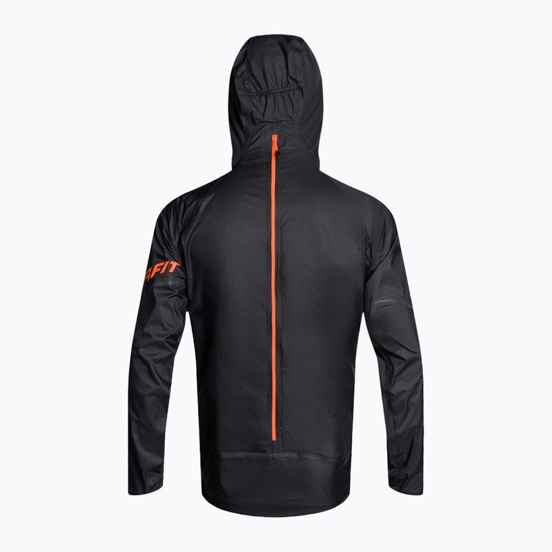 Men's DYNAFIT Ultra 3L running jacket black and orange 08-0000071754 6