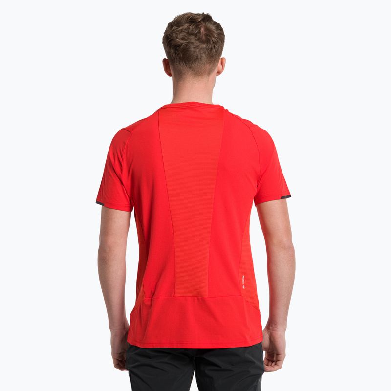 Men's Salewa Pedroc Dry Hyb trekking shirt red 00-0000028583 3