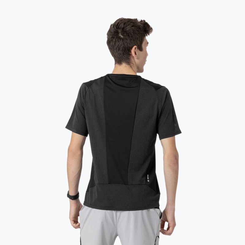 Men's Salewa Pedroc Dry Mesh T-shirt black out 4