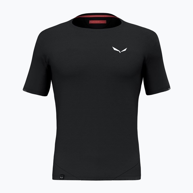 Men's Salewa Pedroc Dry Mesh T-shirt black out 5