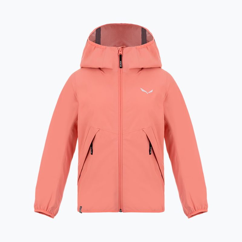 Salewa Aqua PTX children's rain jacket pink 00-0000028740 3
