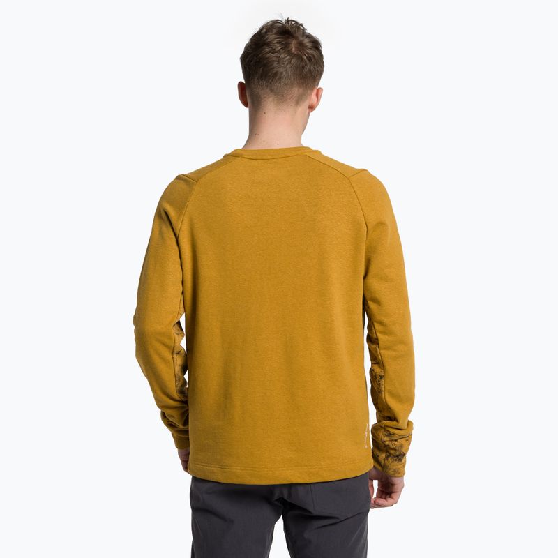 Salewa men's trekking sweatshirt Lavaredo Hemp Pullover brown 00-0000028547 3