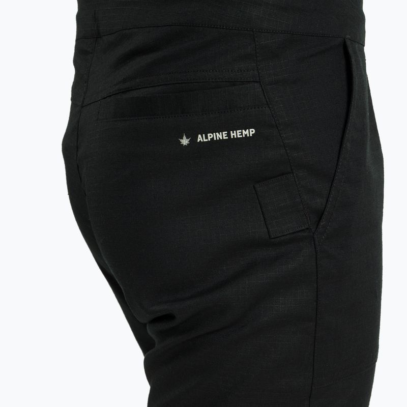 Salewa men's Lavaredo Hemp Ripstop climbing trousers black 00-0000028550 4